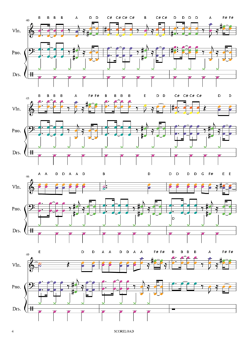 Swedish House Mafia - dont you worry child - sheet music preview #3 of 5