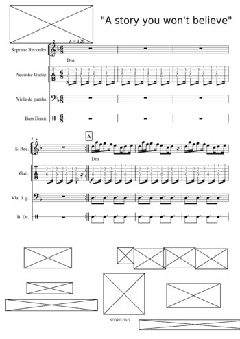 Misc Computer Games - the witcher 3 wild hunt - sheet music preview #0 of 5