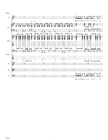 Pink Floyd - mother - sheet music preview #6 of 24