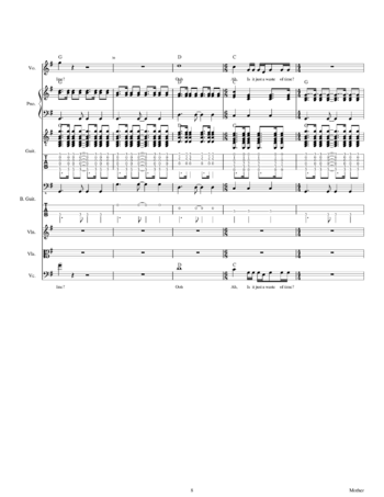 Pink Floyd - mother - sheet music preview #7 of 24