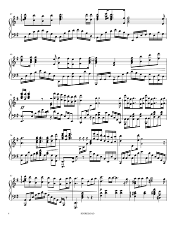 7!! - orange - sheet music preview #3 of 6