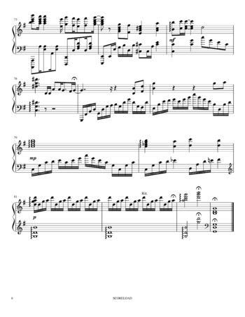 7!! - orange - sheet music preview #5 of 6