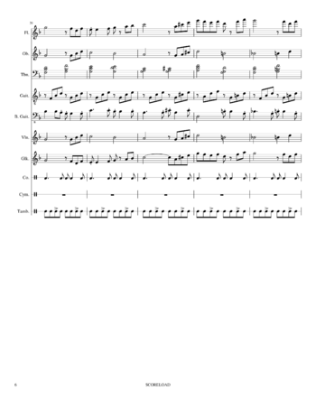 Misc Computer Games - pokemon - littleroot town - sheet music preview #5 of 7