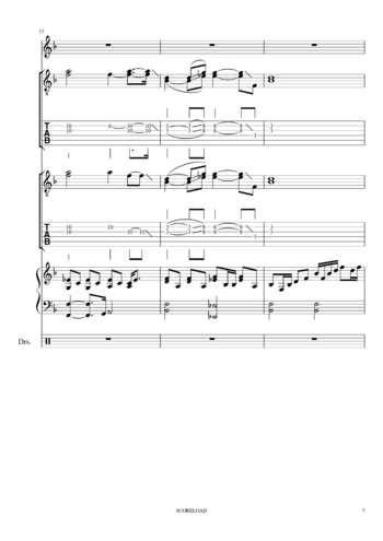 Pink Floyd - the great gig in the sky - sheet music preview #6 of 25