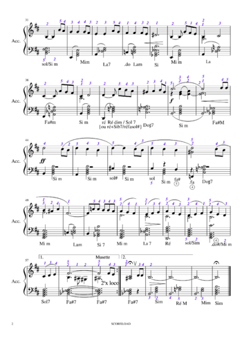 Astor Piazzolla - chiquilin de bachin - sheet music preview #1 of 2