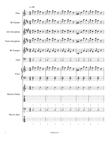 TWICE - cheer up - sheet music preview #1 of 12