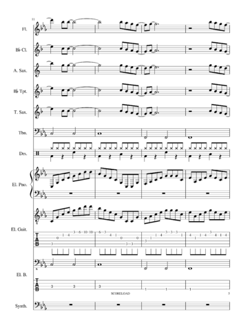 Joji - slow dancing in the dark - sheet music preview #4 of 21