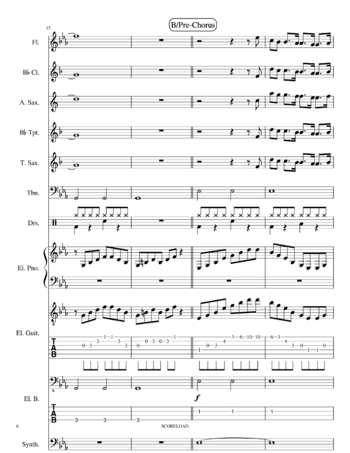 Joji - slow dancing in the dark - sheet music preview #5 of 21