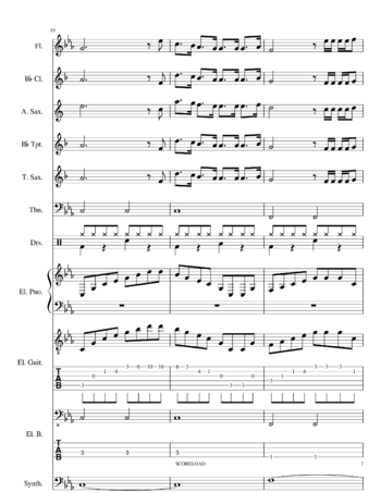 Joji - slow dancing in the dark - sheet music preview #6 of 21