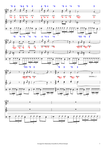 Misc Christmas - little drummer boy - sheet music preview #2 of 3
