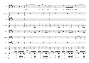 Muse - starlight - sheet music preview #7 of 34