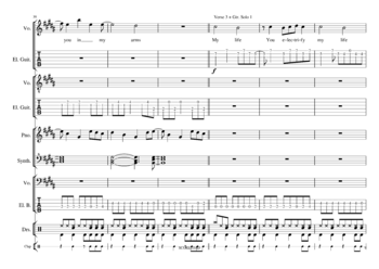 Muse - starlight - sheet music preview #8 of 34