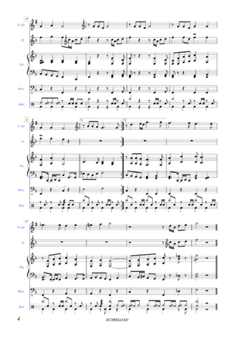 Misc Traditional - when the saints go marching in - sheet music preview #3 of 4