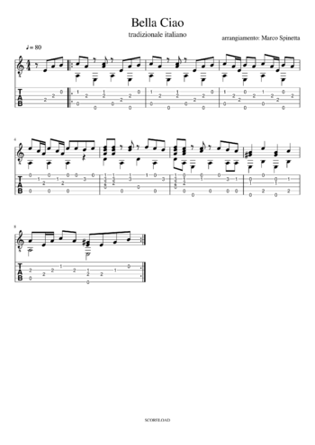 Misc Traditional - bella ciao