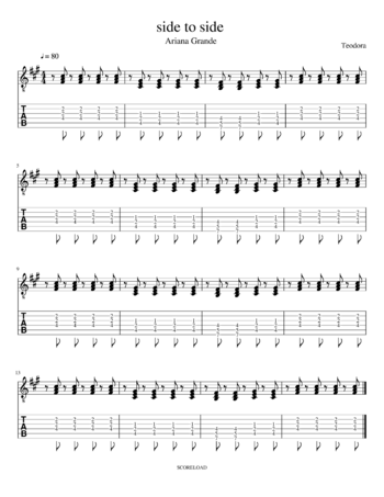 Ariana Grande - side to side