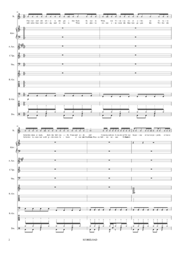 Falco - rock me amadeus - sheet music preview #1 of 6