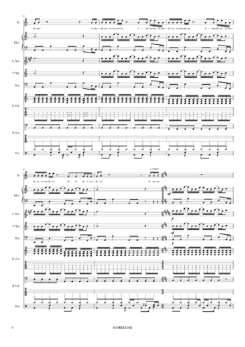 Falco - rock me amadeus - sheet music preview #3 of 6