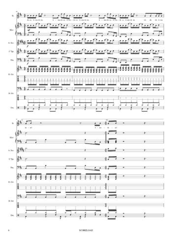 Falco - rock me amadeus - sheet music preview #5 of 6