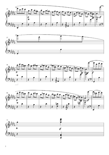 Ludwig van Beethoven - Piano Sonata No.31, Op.110 - sheet music preview #1 of 4