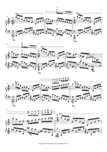 Leopold Godowsky - Studies on Chopin's Études - sheet music preview #6 of 9