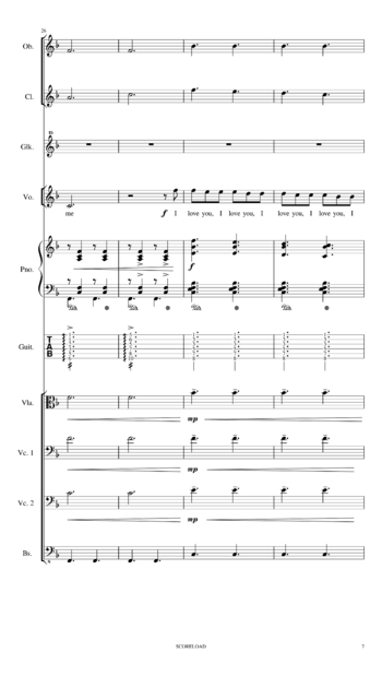 Dave Malloy - No One Else - sheet music preview #6 of 36