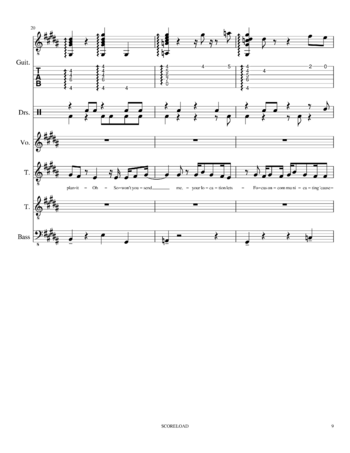 Khalid - location - sheet music preview #8 of 19