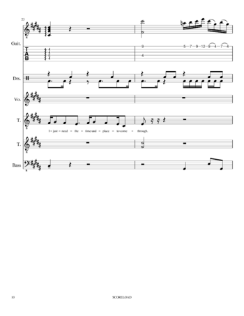 Khalid - location - sheet music preview #9 of 19