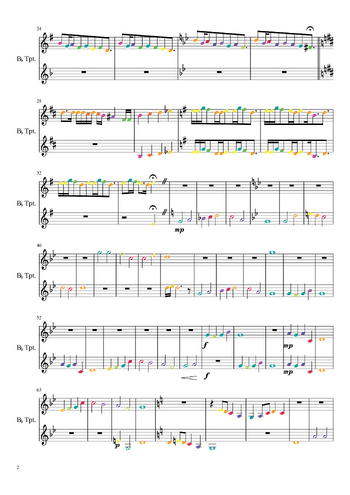 Miku Hatsune - senbonzakura - sheet music preview #1 of 3