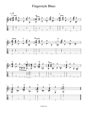 Lessons - Blues - blues licks