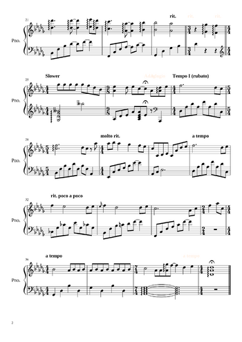 For River -  Johnny's Version - sheet music preview #1 of 2