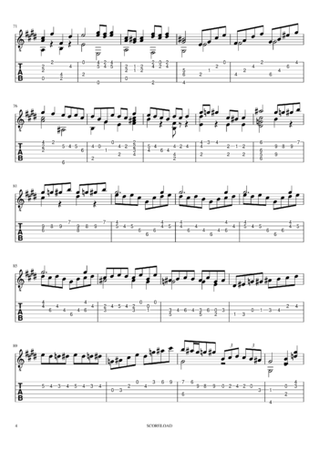 Johann Sebastian Bach - Violin Partita No.3 in E major, BWV 1006 - sheet music preview #3 of 5