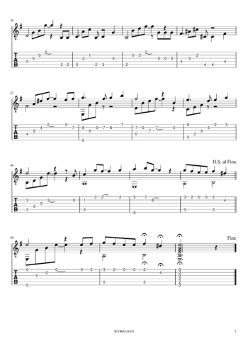 Joe Hisaishi - kimi wo nosete - sheet music preview #2 of 3