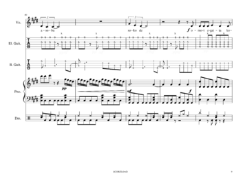 Misc Cartoons - boku no hero academia - the day - sheet music preview #8 of 15