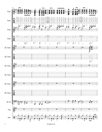 Takeharu Ishimoto - the price of freedom - sheet music preview #5 of 26