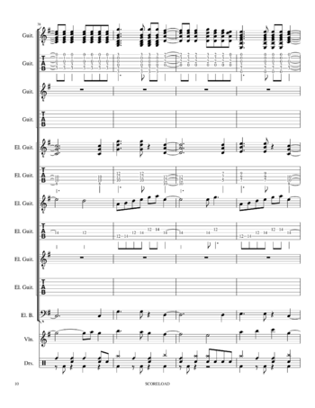 Takeharu Ishimoto - the price of freedom - sheet music preview #9 of 26