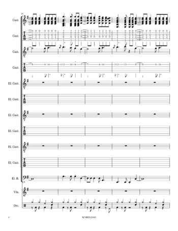 Takeharu Ishimoto - the price of freedom - sheet music preview #3 of 26