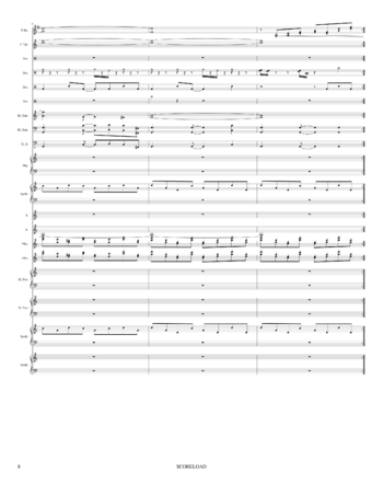 Misc Computer Games - final fantasy 9 - fairy battle - sheet music preview #7 of 8