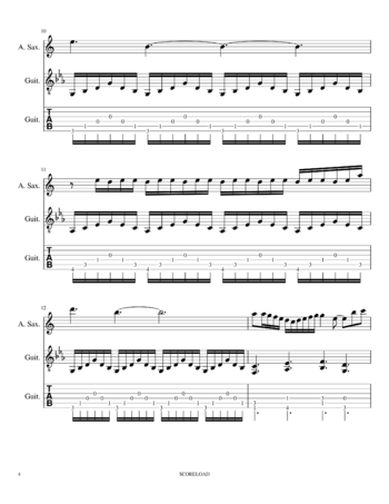 Misc Soundtrack - shigatsu wa kimi no uso - uso to honto my lie - sheet music preview #3 of 6