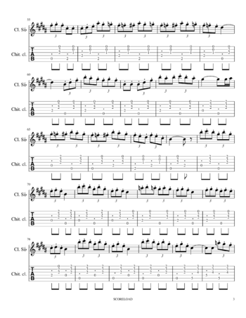 Misc Traditional - tarantella siciliana - sheet music preview #2 of 7