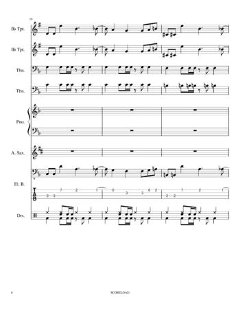 Toby Fox - Megalovania - sheet music preview #5 of 12