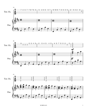 Johann Pachelbel - Canon and Gigue in D major, P.37 - sheet music preview #2 of 5