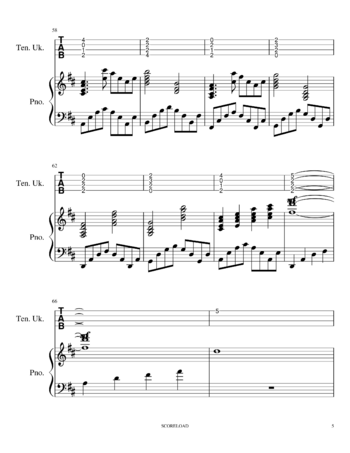 Johann Pachelbel - Canon and Gigue in D major, P.37 - sheet music preview #4 of 5