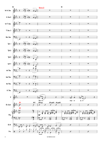 Stevie Wonder - higher ground - sheet music preview #8 of 35
