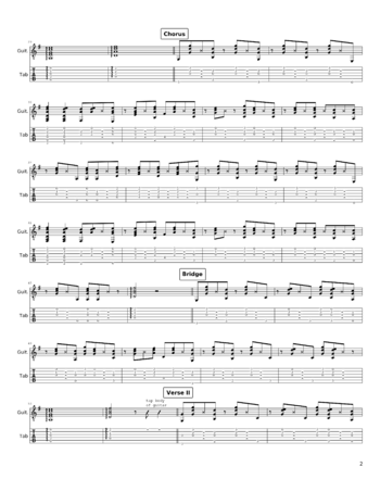 Extreme - more than words - sheet music preview #1 of 5