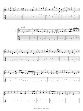 Fernando Sor - Introduction à l'étude de la guitare, Op.60 - sheet music preview #2 of 29