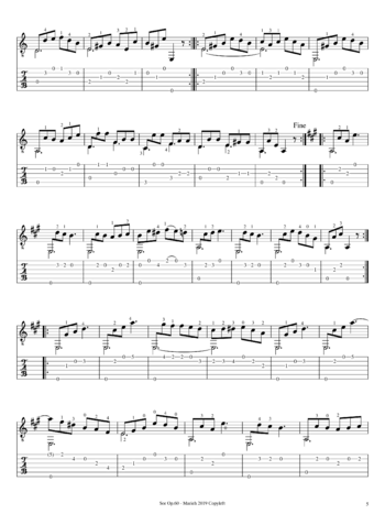 Fernando Sor - Introduction à l'étude de la guitare, Op.60 - sheet music preview #4 of 29