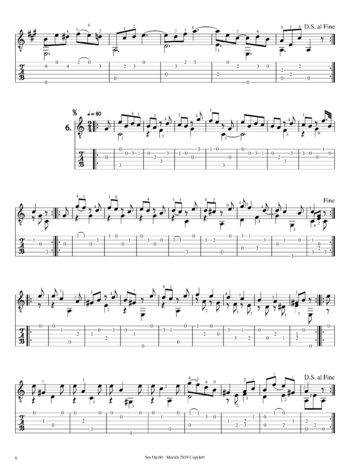 Fernando Sor - Introduction à l'étude de la guitare, Op.60 - sheet music preview #5 of 29