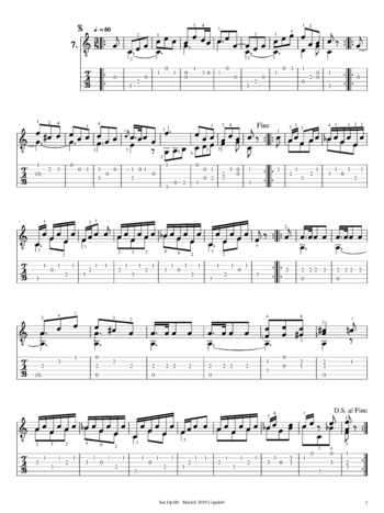 Fernando Sor - Introduction à l'étude de la guitare, Op.60 - sheet music preview #6 of 29