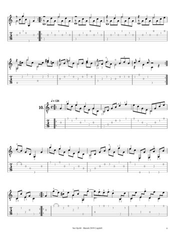 Fernando Sor - Introduction à l'étude de la guitare, Op.60 - sheet music preview #8 of 29