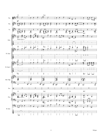 Pink Floyd - eclipse - sheet music preview #7 of 11